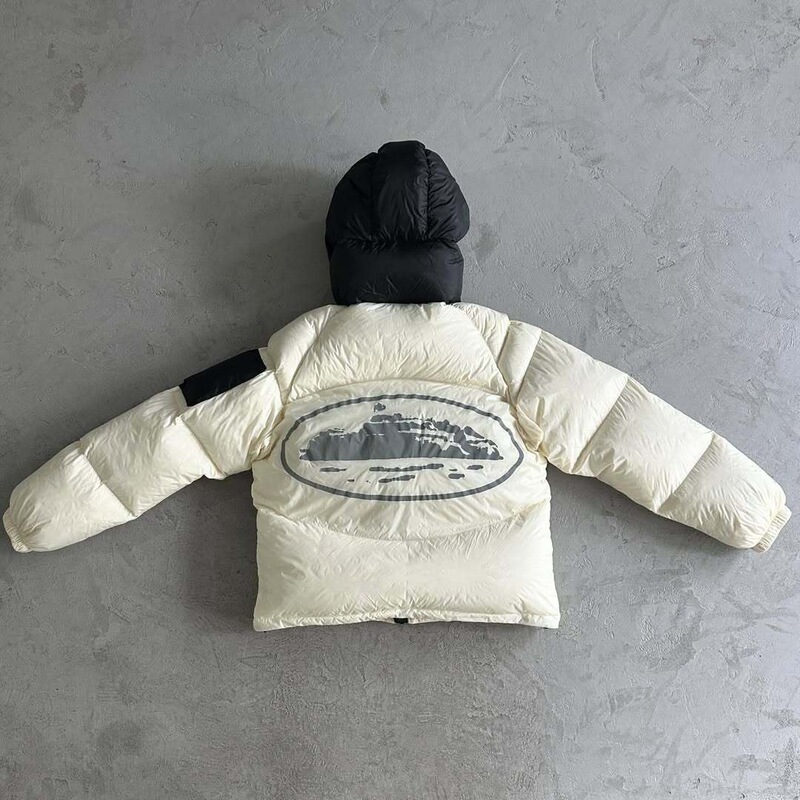 Drill British Street Hip-Hop Transparent 3m Reflective Printed Short Hooded down Jacket Men's Trendy Winter Jacket Drill British Street Hip-Hop Transparent 3m Reflective Printed Short Hooded down Jacket Men's Trendy Winter Jacket