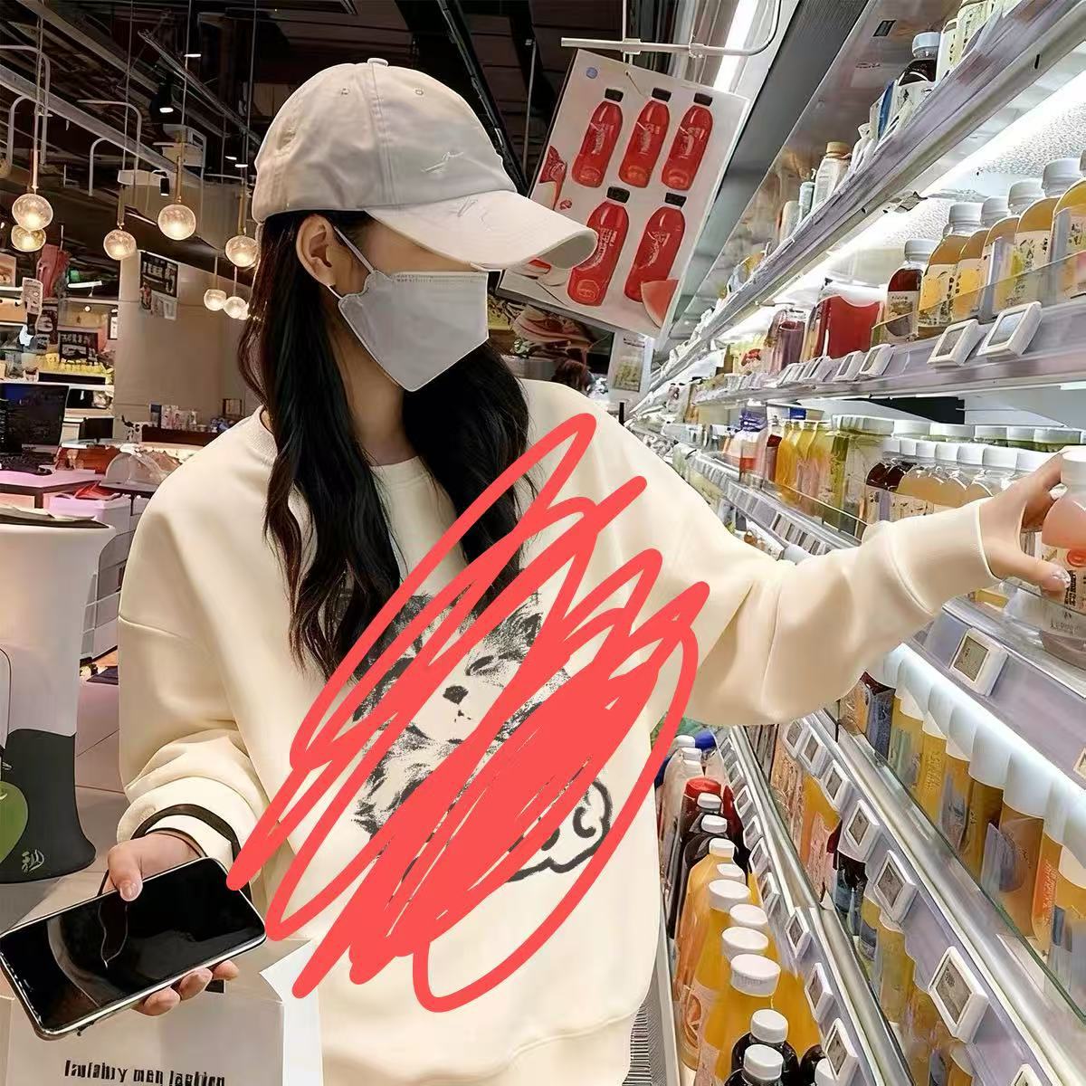 【好物推荐】休闲时尚宽松女生卫衣