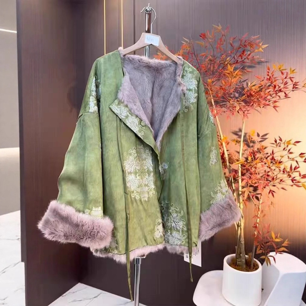 2025 New High-End and Super Nice British Style Workwear Windbreaker Jacket for Women Spring & Fall Loose Korean Style Mid-Length Style