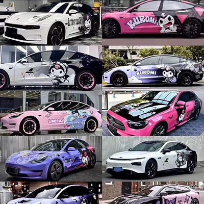 Auto Color Change Film – Car Wrap - kuromi-series-default-item