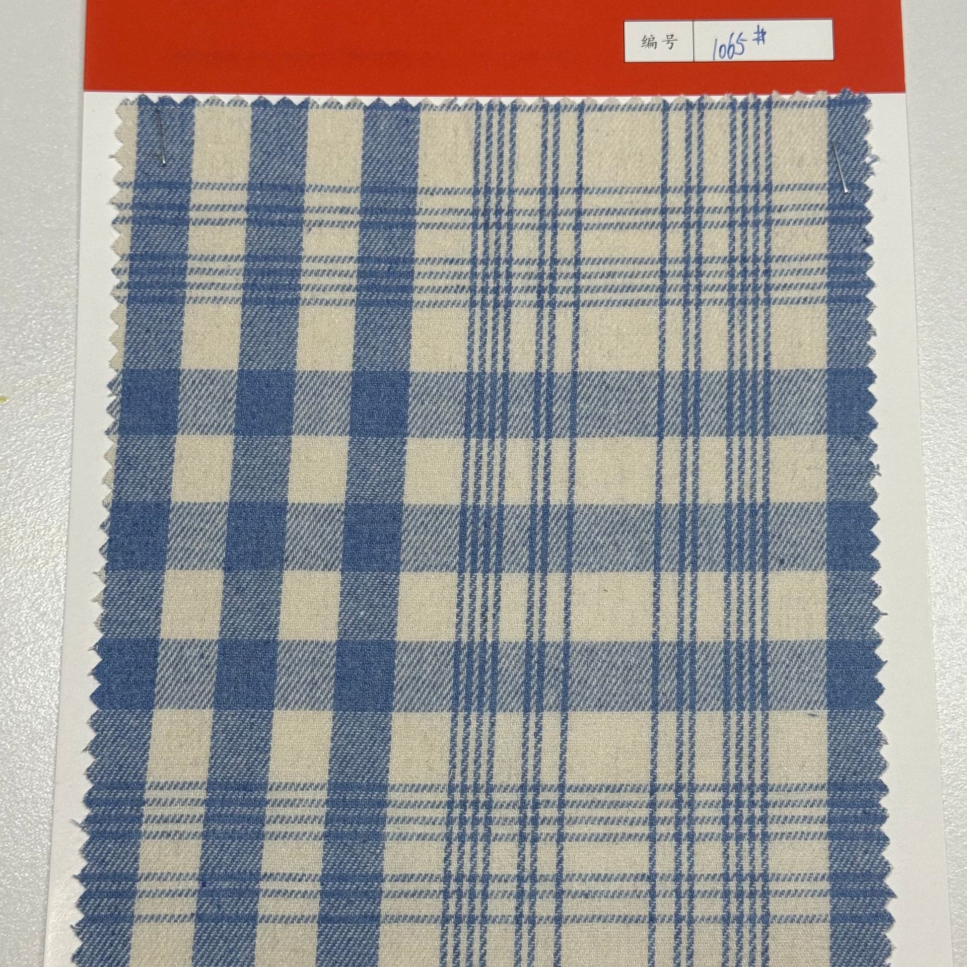 厂家现货 全棉色织格子布18支纯棉面料 休闲服装衬衫裙裤子面料