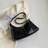 Fashionable shoulder bag, summer capacious universal one-shoulder bag, 2023