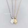 Brand magnetic necklace for beloved suitable for men and women, small design pendant, wholesale