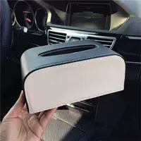 Творческая кожаная автомобильная коробка для салфеток в европейском стиле Автомобильная искусственная кожа Бытовая коробка для салфеток модная коробка для салфеток оптовая продажа с фабрики