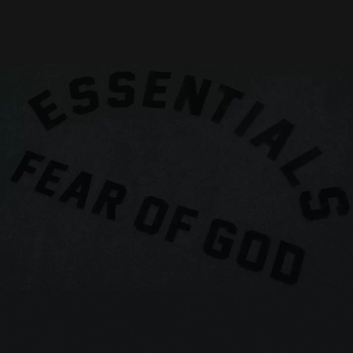 Свитшоты Essentials SS25 FOG с флокированной вышивкой буква, унисекс, худи, брюки и спортивные штаны