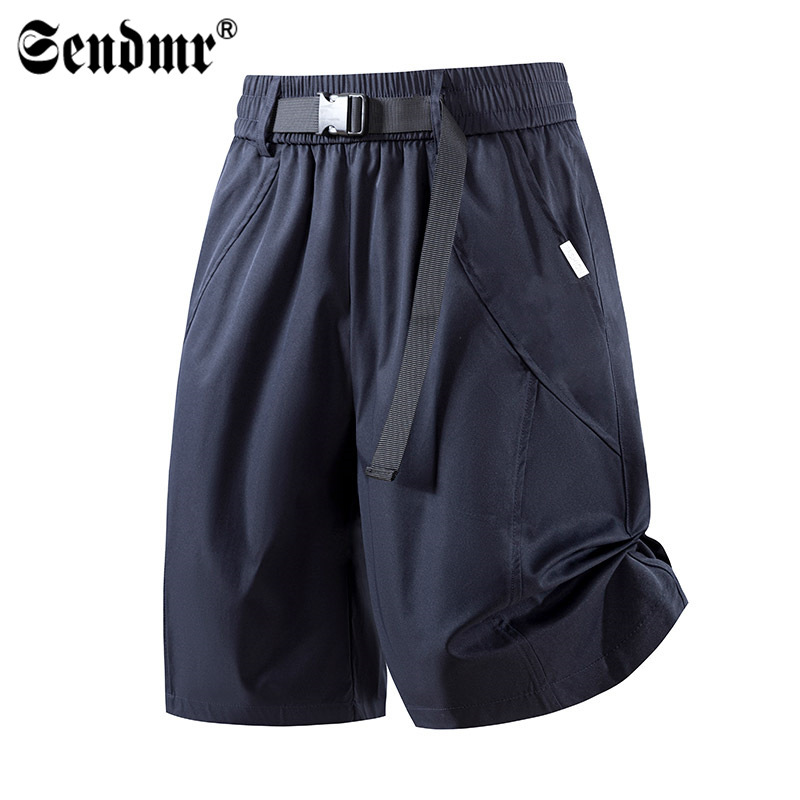 Summer Thin American-Style Outdoor Cargo Pants for Men, Loose Quick-Dry Casual Five-Point Sports Pants, Trendy Mid-Length Pants for Men and Women