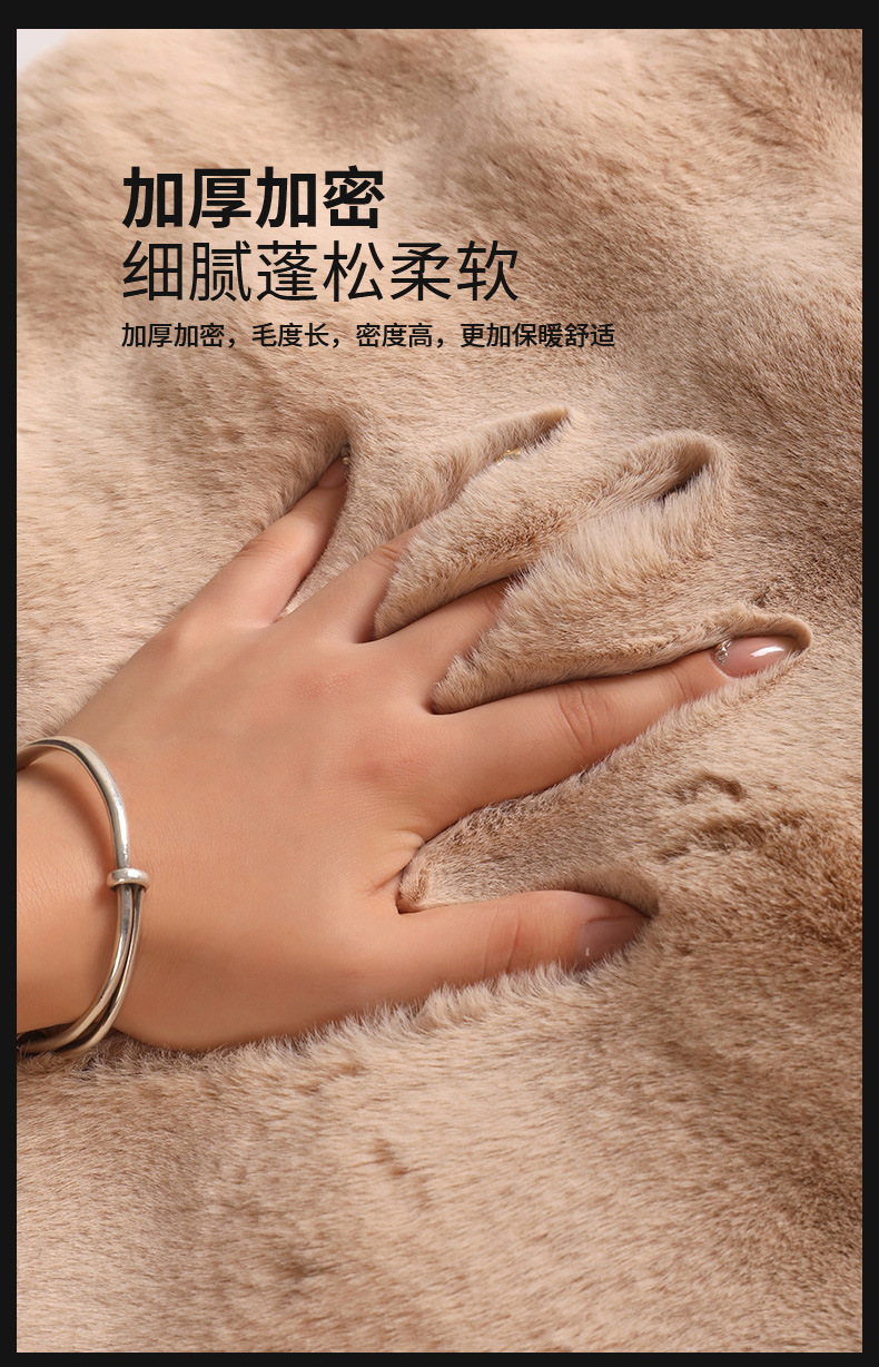 Car Cushion New Three-dimensional Bubble Fleece-like Cushion Car Winter Cushion Warm and Comfortable Universal Cushion