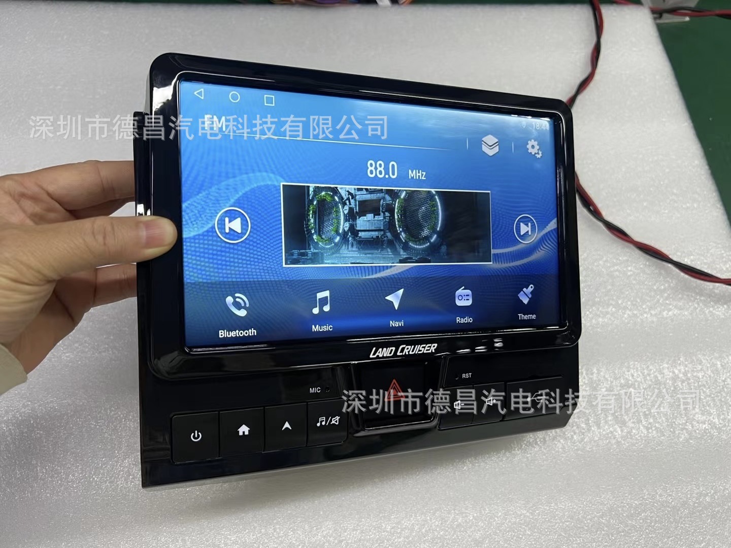 Cross-Border Applicable for 10-25 Models of Lc70/75/76/78/79 Pickup Trucks, Android Navigation Gps, Bluetooth Multimedia Video