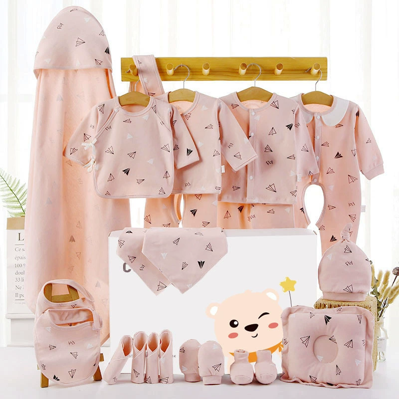 Подарочная коробка Baby Gift Box Set, 18–22 предметов одежда для новорожденных унисекс демисезонная, подарочная коробка со стеклом