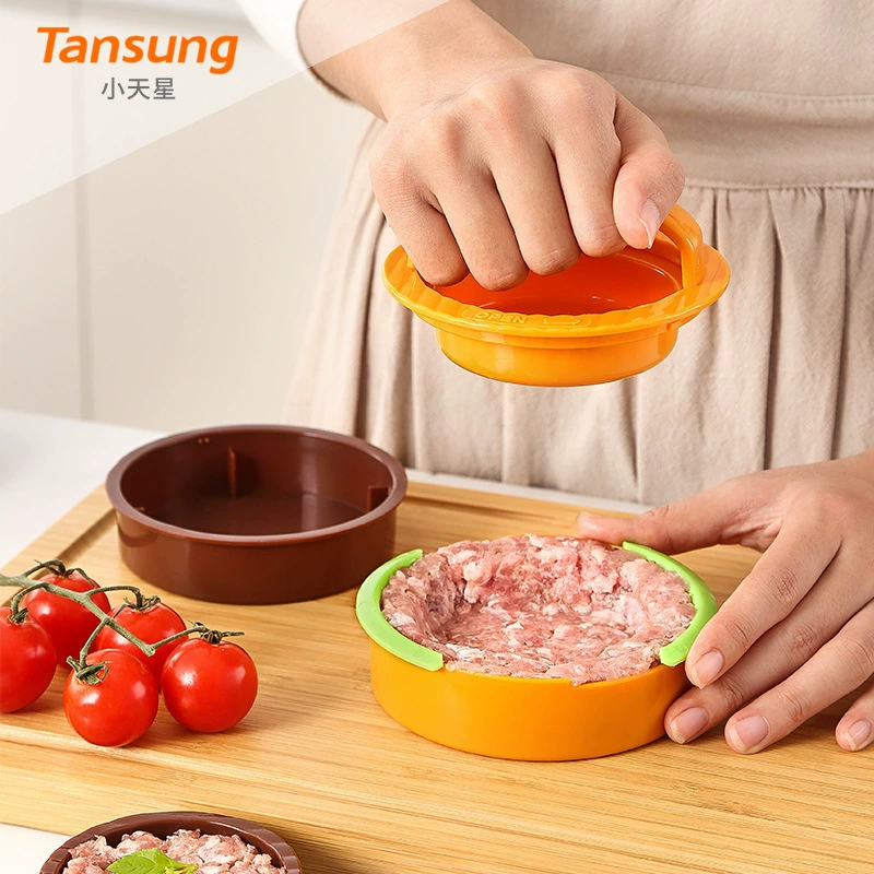 Amazon Explosion Food -grade PP Burger Manufacturing Tool Hamburg Pressor Porter Pressor Pressor Pressor Pressor