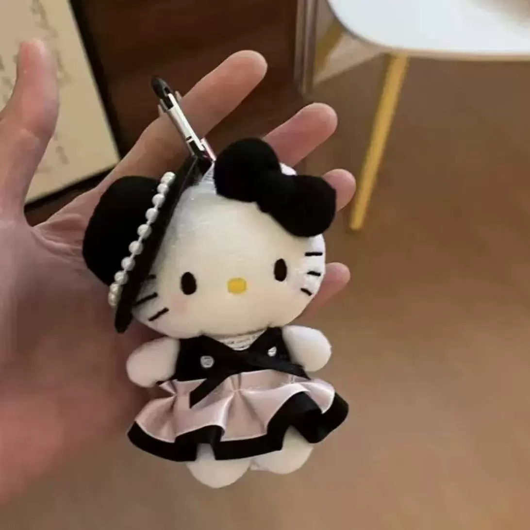 Плюшевый брелок (Sanrio) Hello Kitty, плюшевая кукла-талисман, размеры 10–16 см