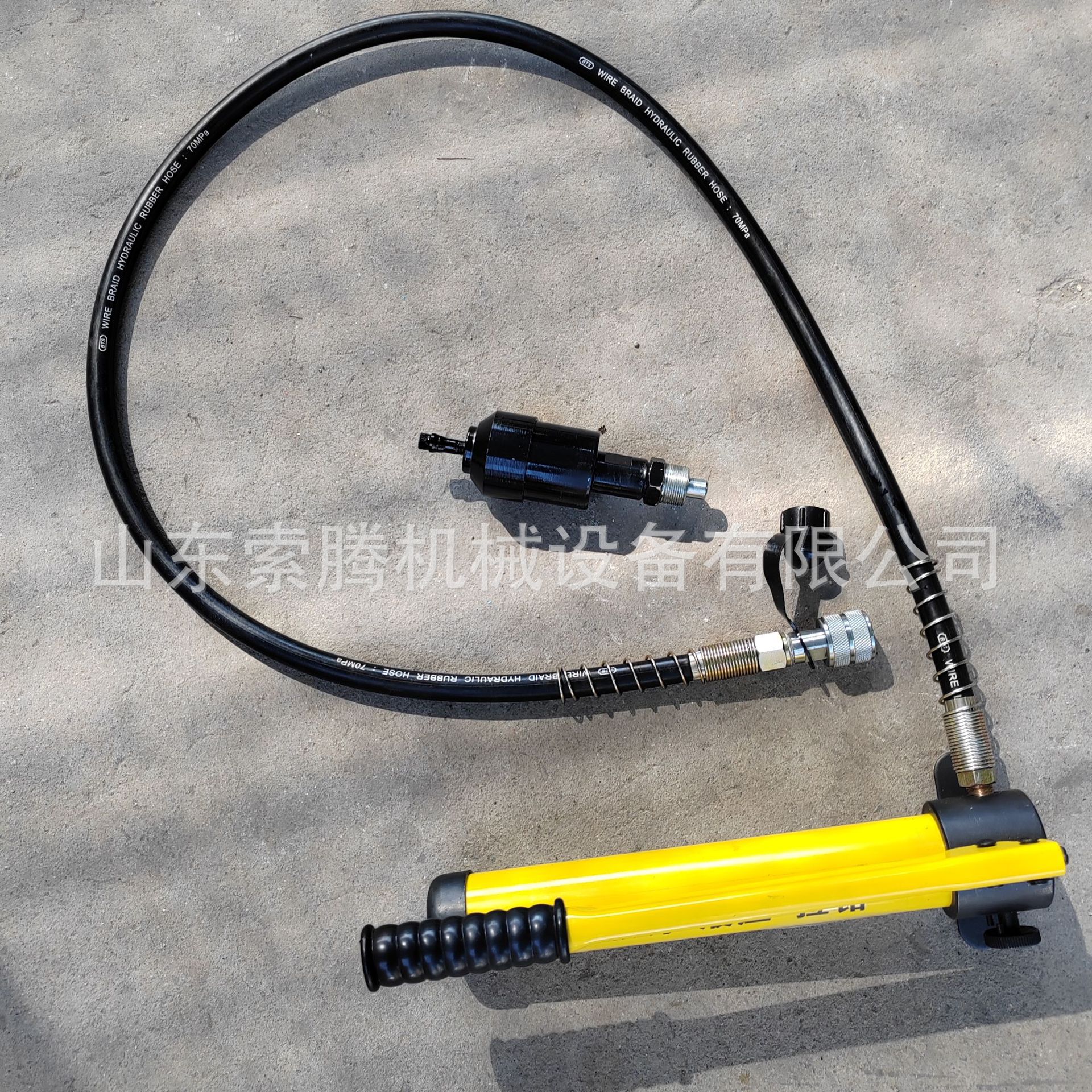 铁路胀钉安装器铜套安装在钢轨孔工具拉丝液压钳液压拉钳