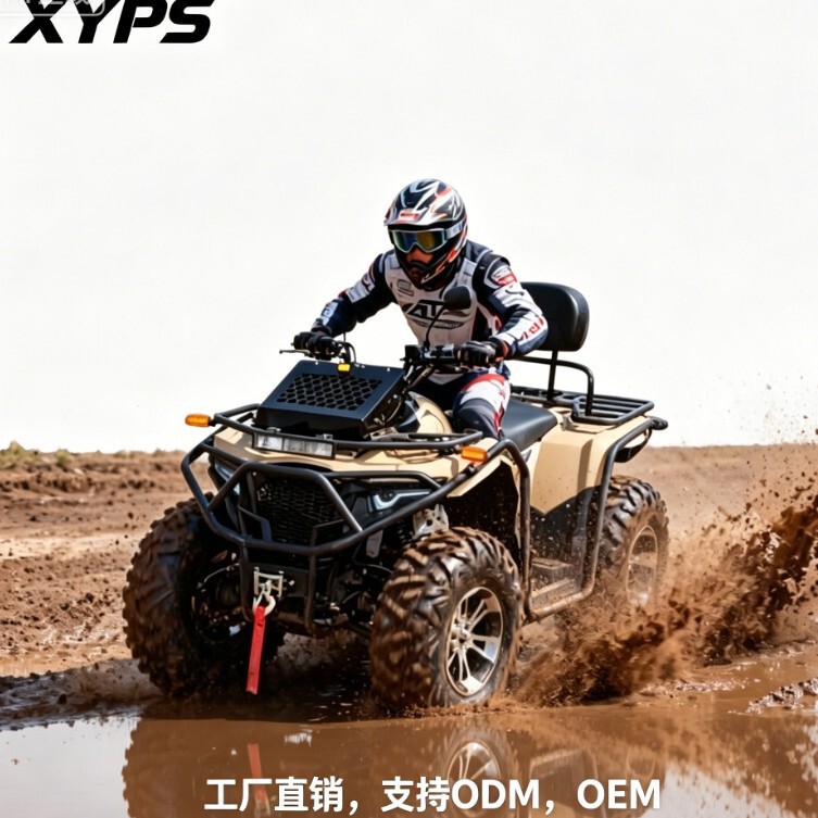 New Model Efi 400Cc Four-Wheel Drive Beach Vehicle 4X4 Automatic Transmission Four-Wheel Off-Road Motorcycle Large Double-Seater Atv New Model Efi 400Cc Four-Wheel Drive Beach Vehicle 4X4 Automatic Transmission Four-Wheel Off-Road Motorcycle Large Double-Seater Atv