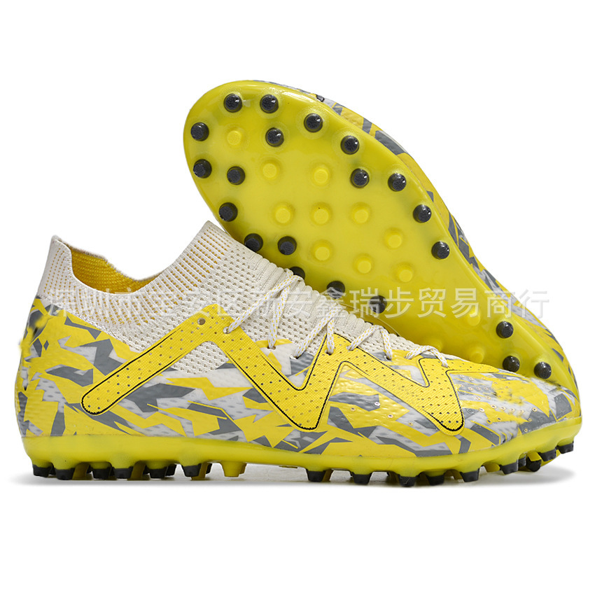 [2024新款全针织透气AG钉 人草足球鞋运动鞋男鞋AG soccer shoes]
