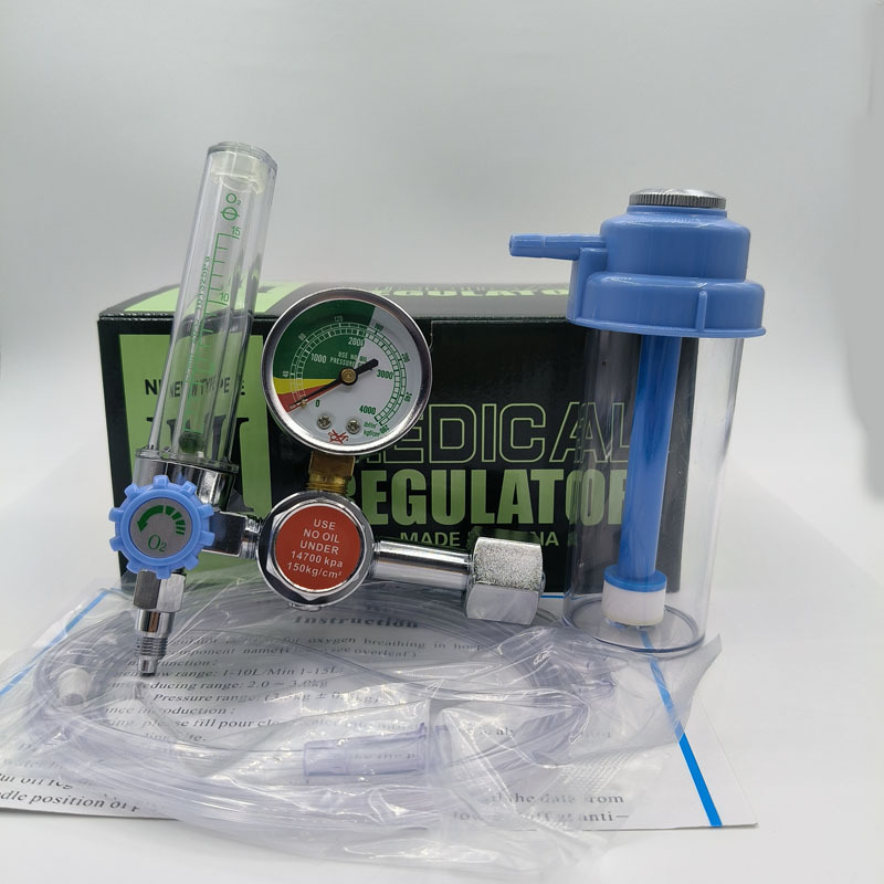 氧气吸入器医用氧气瓶流量表流量计内螺纹外螺纹内牙外牙G5/8 540