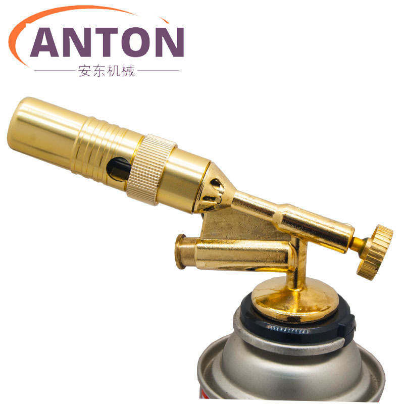 Flame Torch Gun for Burning Pig Hair, Portable Handheld Cassette Flame Gun, Welding Gun Igniter with Copper-Plated Tip