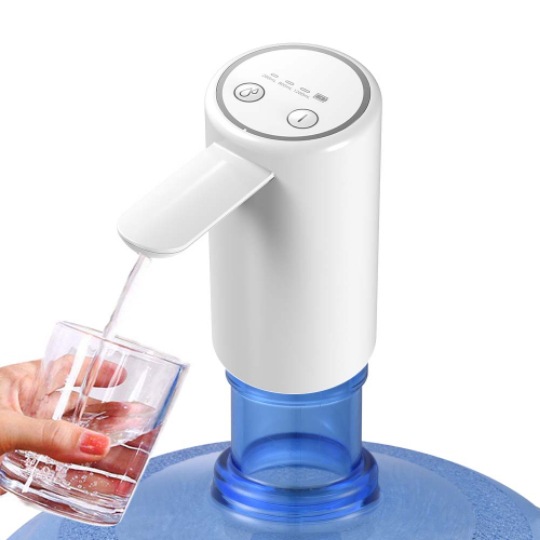Salida cuantitativa de agua de un pequeño dispensador de agua de mesa bomba de agua automática de carga de bomba de agua eléctrica de barril doméstico