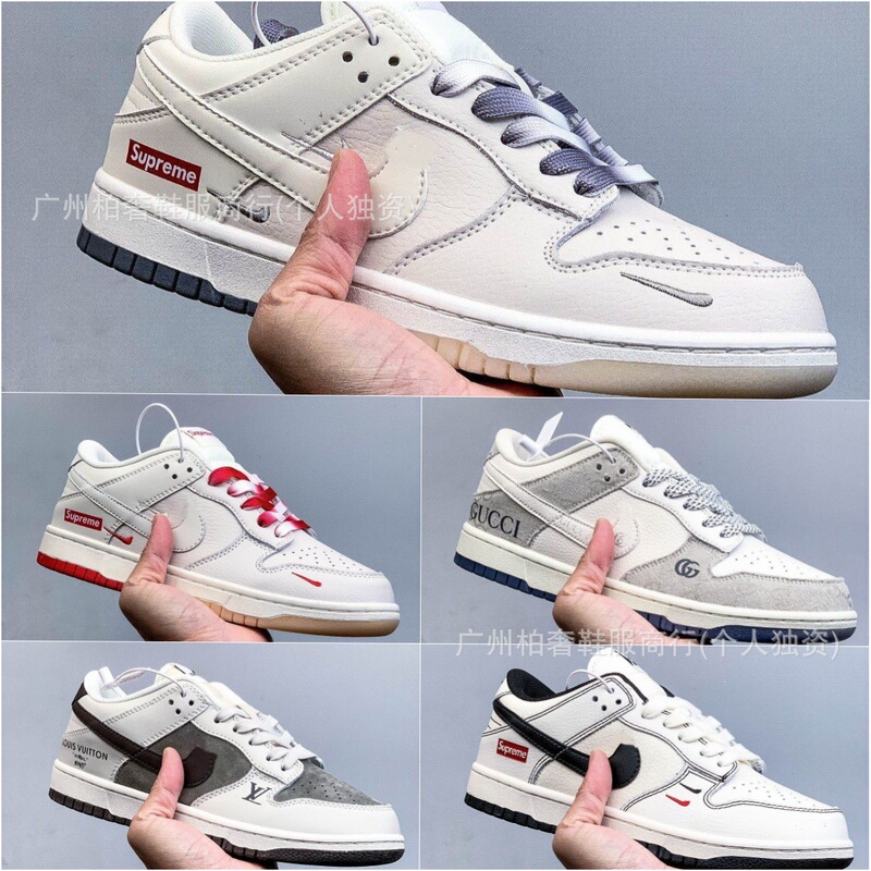 Putian Shoes Pure Original Popular Model Dunk Collaboration Triple-Stripe Black and White Low-Top Versatile Sneakers for Men and Women Casual Sports Shoes Putian Shoes Pure Original Popular Model Dunk Collaboration Triple-Stripe Black and White Low-Top Versatile Sneakers for Men and Women Casual Sports Shoes