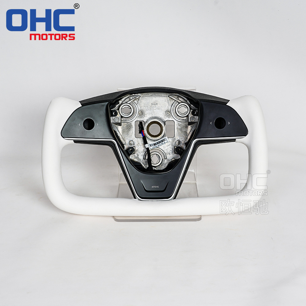 Directly Shipped from the Us Warehouse, Suitable for Tesla Yoke Steering Wheel, Tesla Model 3/Y Car-Style Steering Wheel