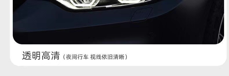 Suitable for BMW 3 series blackened headlight film i3 headlight film light control color change new 3 series blackened headlight tail light film color change