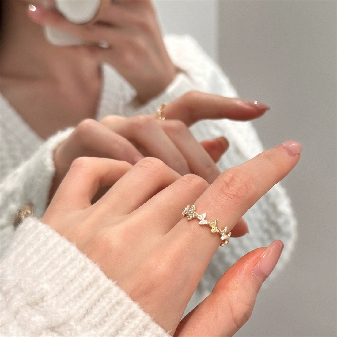 Кольцо (Brand zirconium) серебро 925 с жемчугом — лёгкая роскошь, качественное, не тускнеет