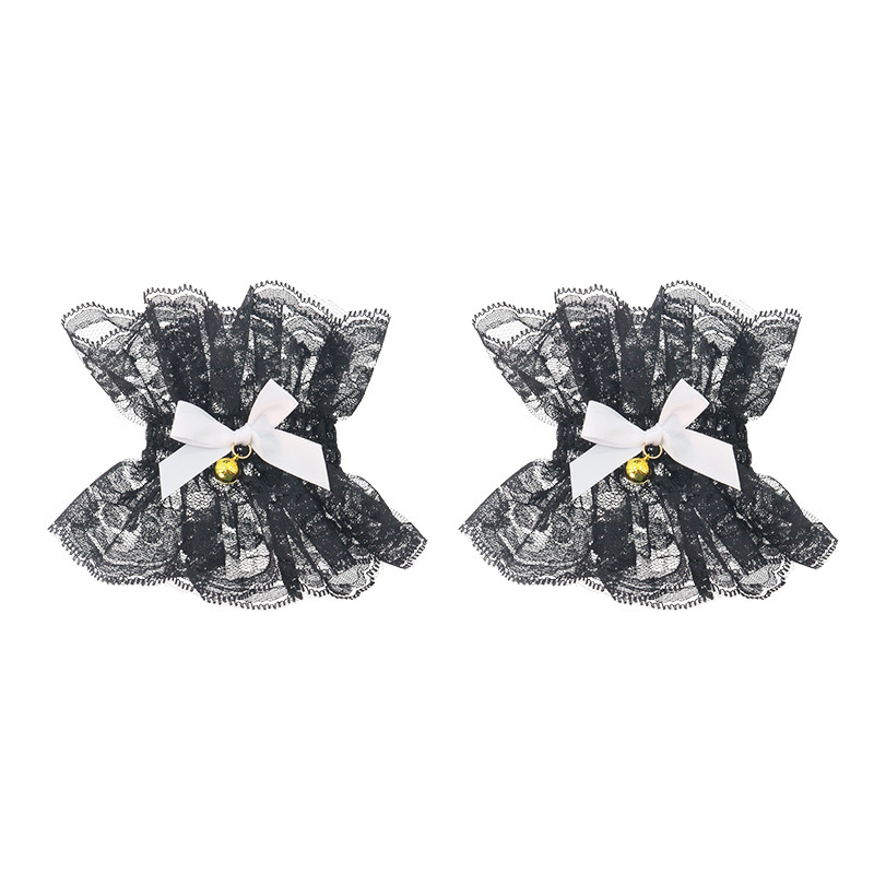 Chica de moda dulce y linda funda de muñeca de encaje lazo cadena de manga de mano pulsera Lolita funda de manga de mano para vestir