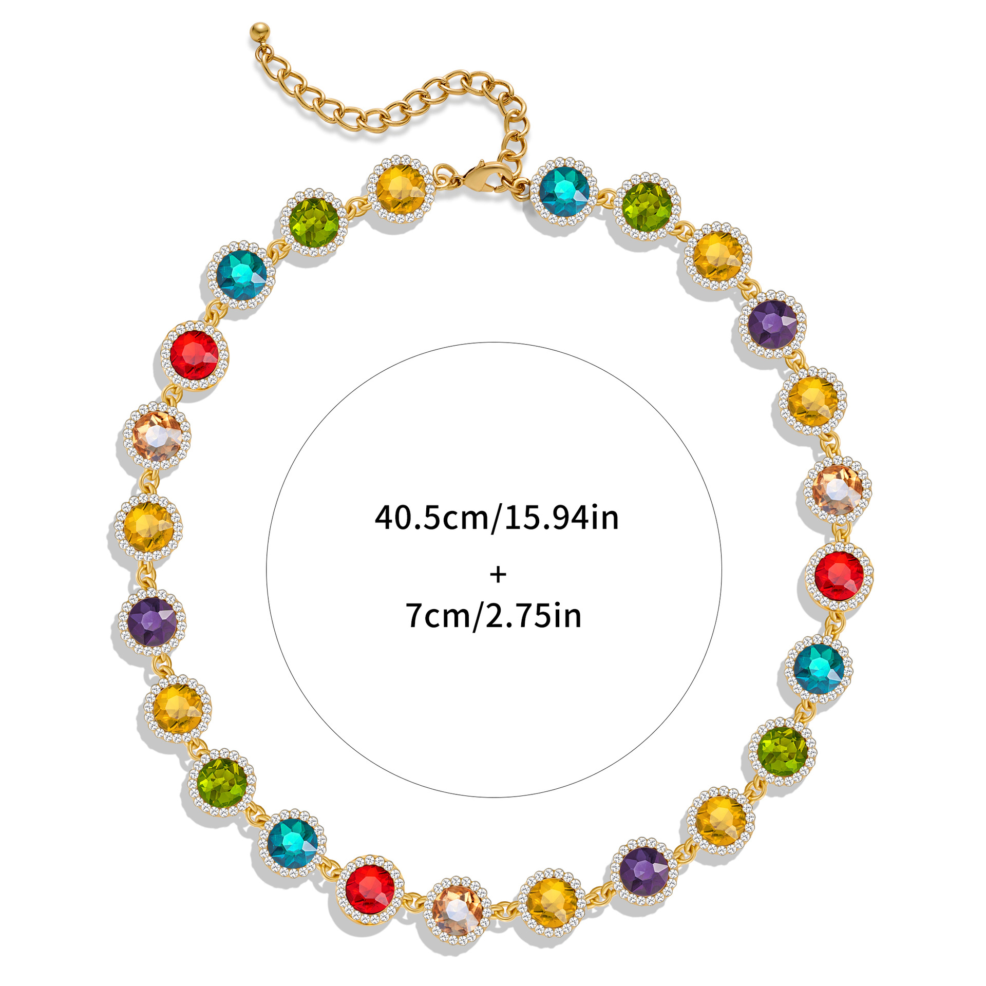 retro-colorful-dopamine-necklace-retro-fashion-necklace-elegant-and-fashionable-collarbone-chain-bracelet retro-colorful-dopamine-necklace-retro-fashion-necklace-elegant-and-fashionable-collarbone-chain-bracelet