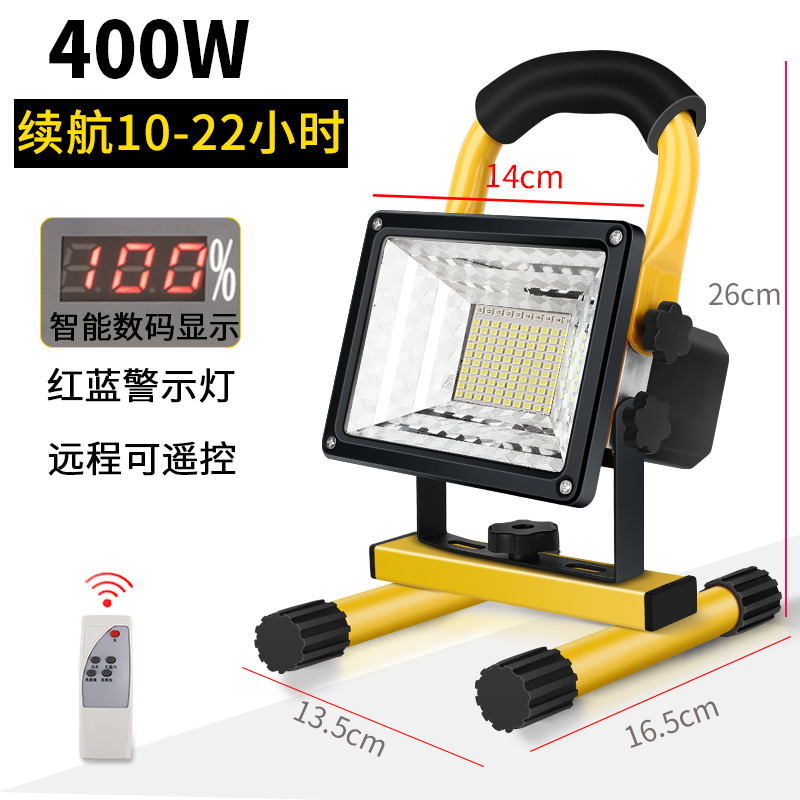 LED-портативный прожектор-осветитель, аварийный свет, ручной фонарь для кемпинга