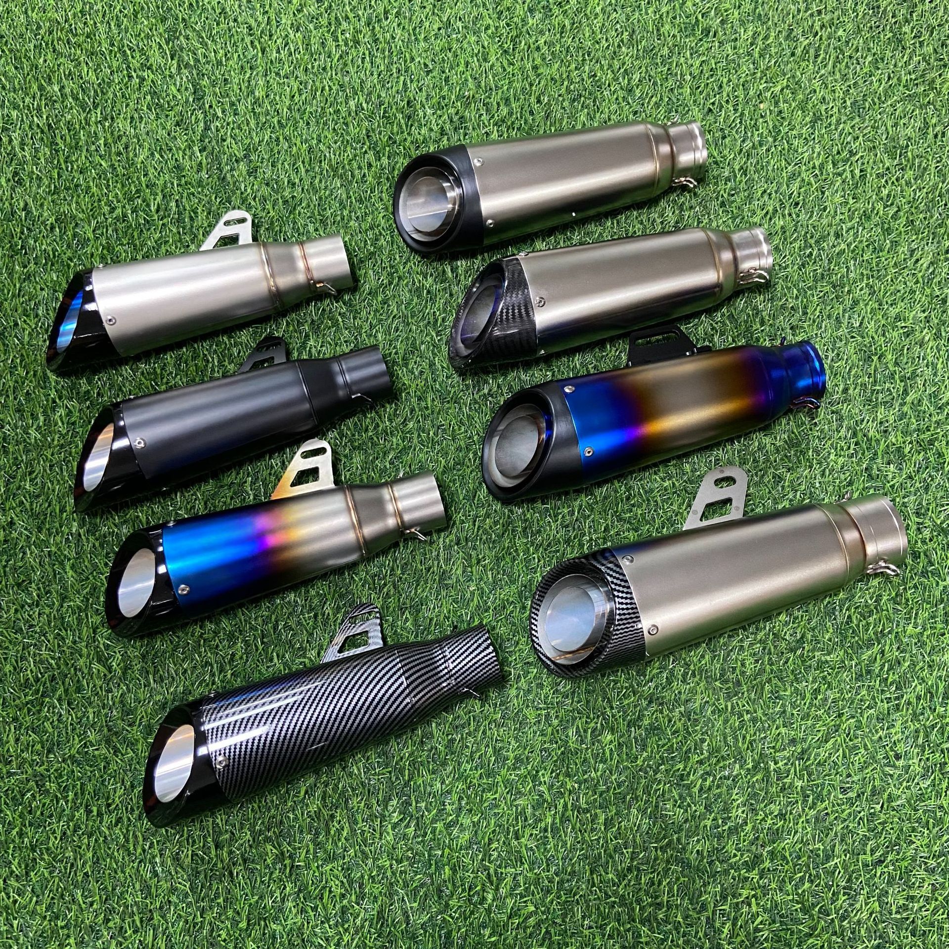 Motorcycle Exhaust Pipe Refitting SC Two-Layer Three-Layer Tail Section 321RR Race 800 250SR 450SR 250RR