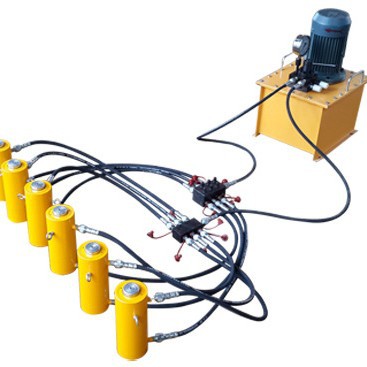 和磊直销TD-CLRG电动千斤顶 320T双作用千斤顶 液压千斤顶 大吨位