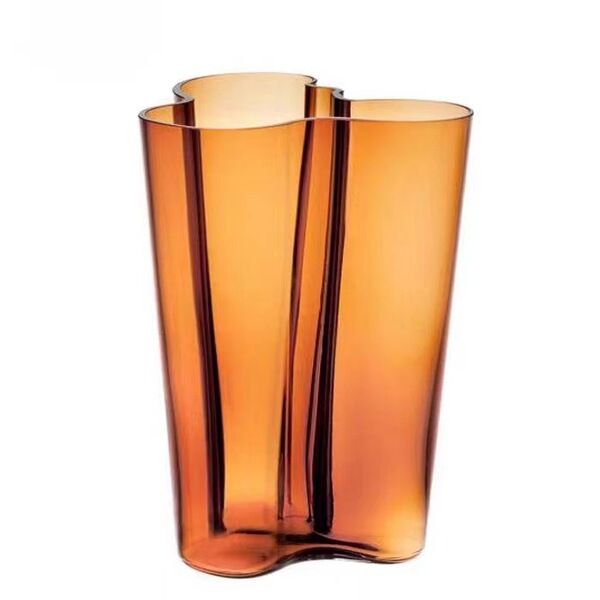 A piece of Finnish legend lake hand -made glass vase simple creative…