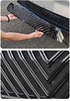 Anti-Catnip Net, Anti-Catwhip Net, Anti-Catfluff, Automobile anti-insect net - polar-fox-t1-glossy-black-normal-model