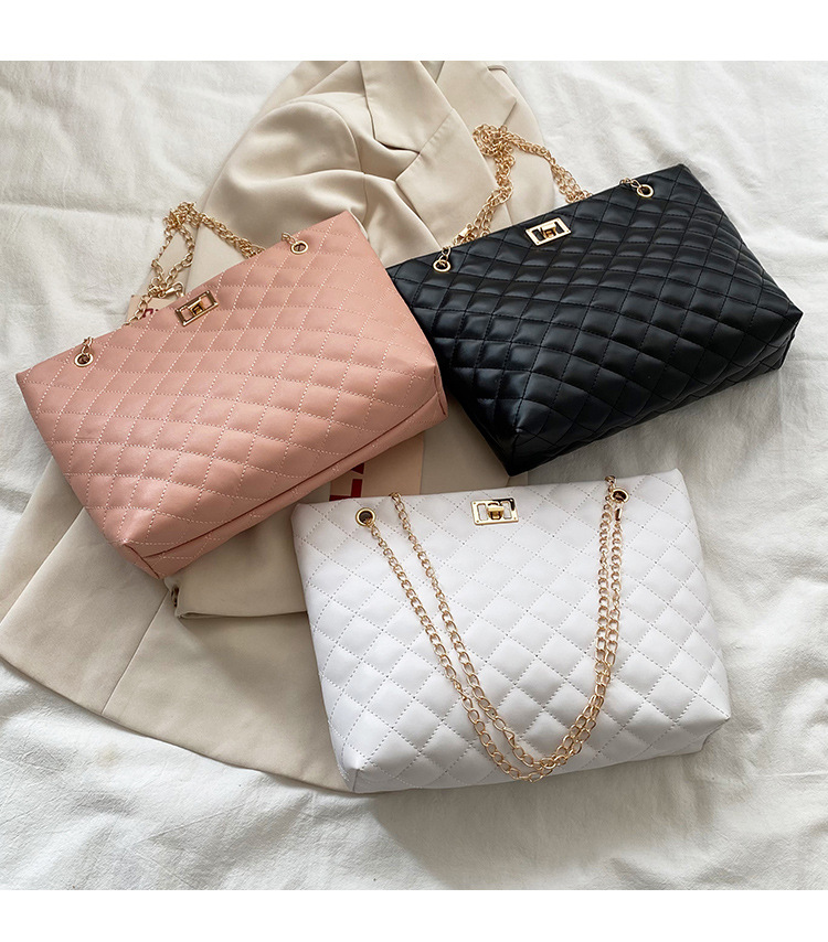 Groß Pu-leder Mode Tragetasche display picture 1