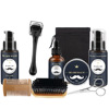 Medical essence, balm, brush shaving, scissors, set