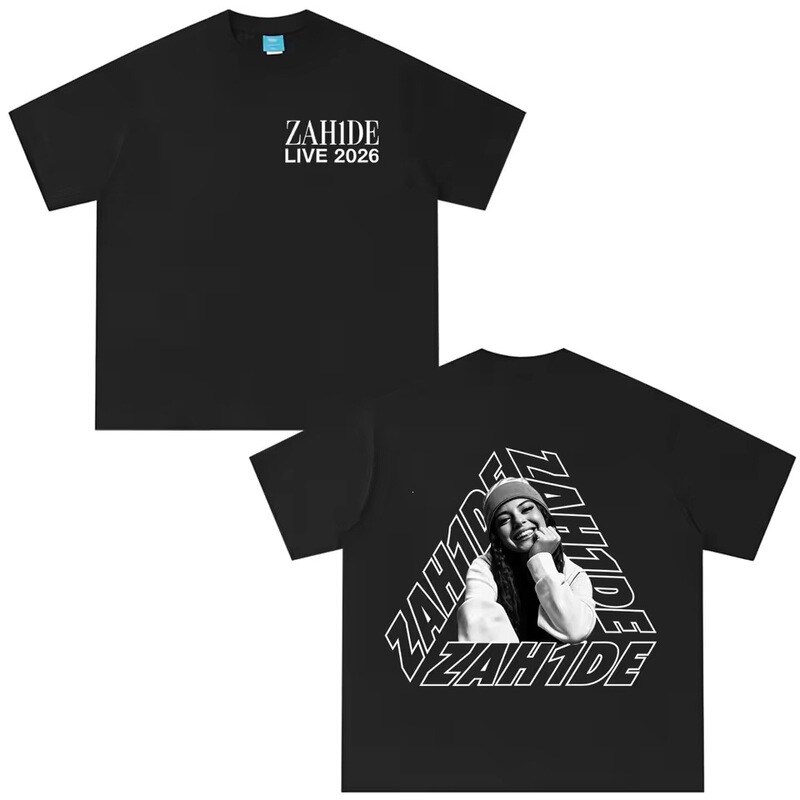 【Cross-border European size】Singer Zahide Tour 2026 Merch graphic T-shirt for men and women aesthetic trend 【Cross-border European size】Singer Zahide Tour 2026 Merch graphic T-shirt for men and women aesthetic trend