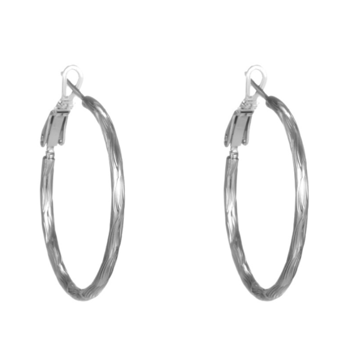 Xuping Jewelry Cobre Chapado en oro Flor de coche Círculo geométrico Pendientes exagerados Personalidad europea y americana Pendientes de alta gama Pendientes Mujeres
