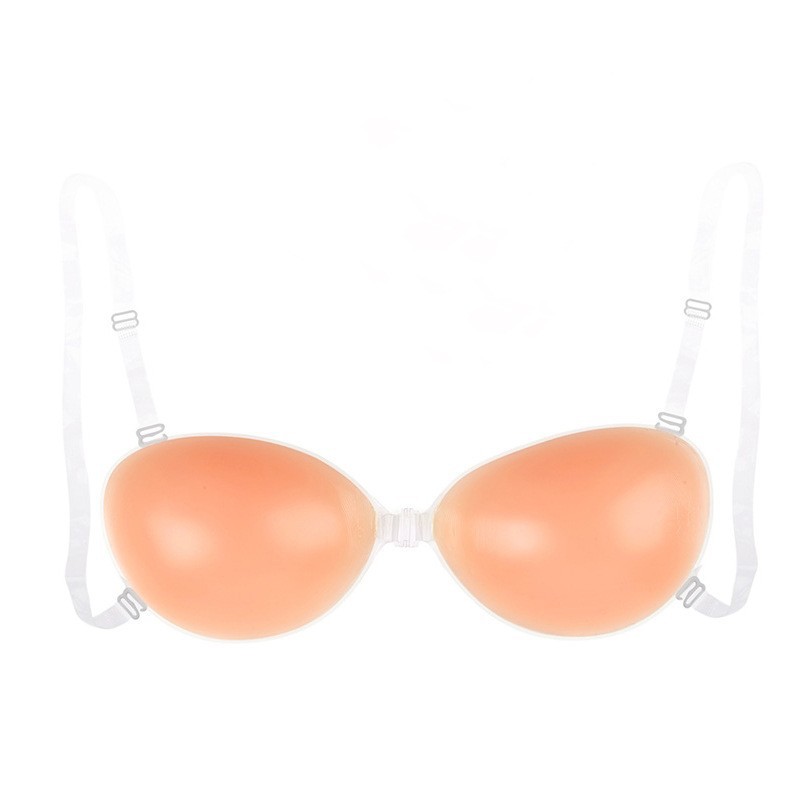 Pegatinas de silicona para el pecho, tirantes, sin tirantes, pegatina para el pecho, vestido de novia, sujetador invisible, pegatina para el pecho silicone para mujer