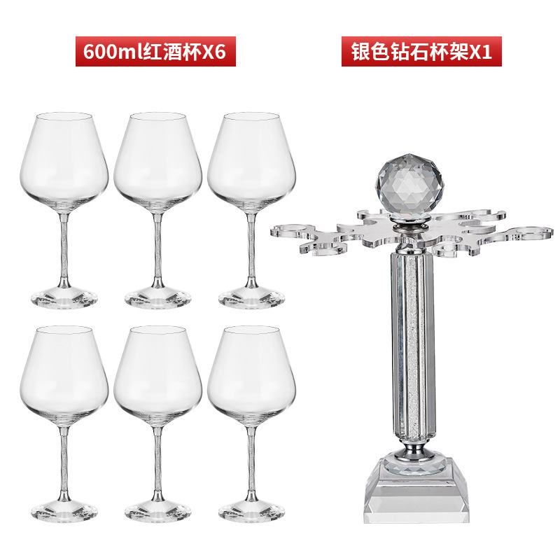 Wineglass, glass holder, 600 ml