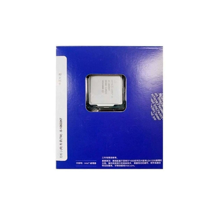 Для ПК Intel 10‑е поколение Core i5‑10600KF в коробке, процессор