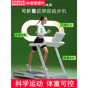 Kanglajia Ksmile Fitness Indoor Silent Home Foldableable Special Leisure Multi-Functional Treadmill Family Style
