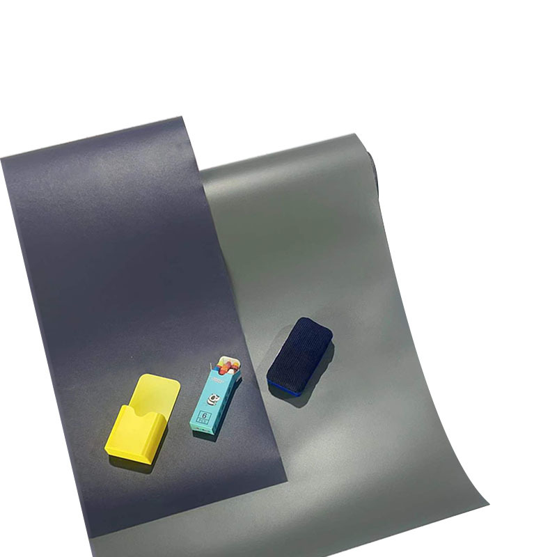 Pegatinas para pizarra para uso en la oficina, pegatinas magnéticas para pared de pizarra, pegatinas para pizarra de color gris oscuro para grafitis infantiles, formación y enseñanza, gris oscuro, impermeables y duraderas. image 6