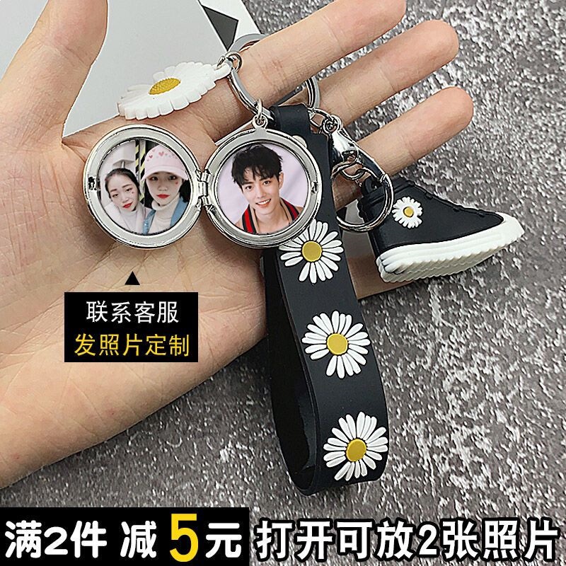 Birthday Gift Custom Keychain for Men and Women, DIY Personalized Photo Creative Keychain for Best Friends and Couples, Gift for Men and Women