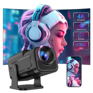 Original Short Throw Hy320Mini Small Projector Home Living Room Dormitory Wall Projection Portable Mini Projector