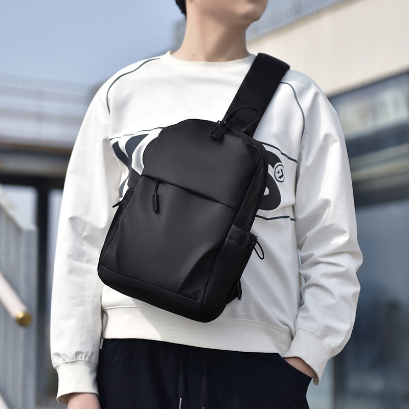 Bolsa de pecho para hombre 2023 casual diario todo partido moda japonesa transfronteriza nueva bolsa de pecho bolsa de mensajero deportivo para niños