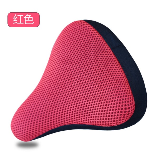 Bicycle Mesh Seat Cover, Mountain Bike Plus Cotton Seat Cushion Cover, Bicycle Saddle, Insulated and Breathable Cycling Accessories and Equipment