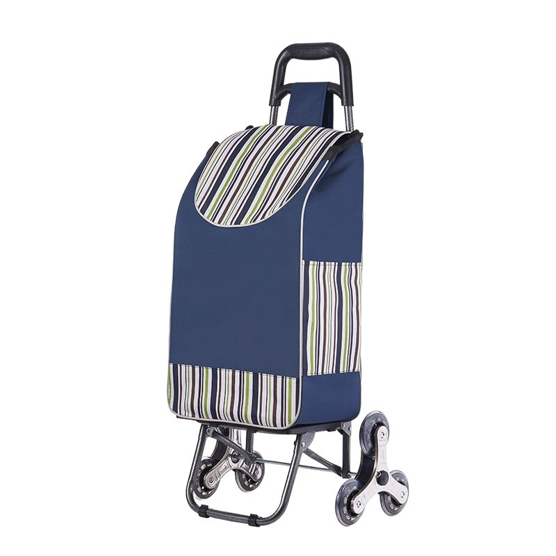 Carrito de compras de verduras, carro de escaleras doméstico, carro de mano, carro de compras plegable portátil, carro de tracción ligero de mercancías