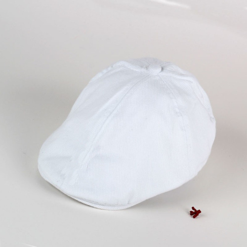 Foreign trade new product solid color striped embroidered figurine children's beret baby hat wholesale dropshipping