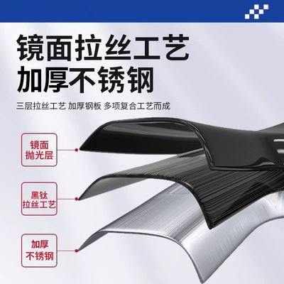 guard EMP rear bumper 900 – Dekorativ pedal başlıqları