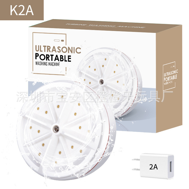 Mini Automatic Turbine Washing Machine Cross-border USB Lazy Sock Washing Machine Portable Cleaning Machine Creative Small Appliance
