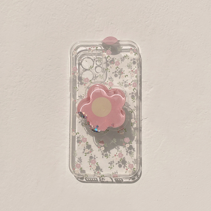Ins Pink Flower Iphone17 Phone Case 11 Apple Xr Compatible 15Pro Max Stand 16 Painted 12Th Generation 13 Ins Pink Flower Iphone17 Phone Case 11 Apple Xr Compatible 15Pro Max Stand 16 Painted 12Th Generation 13